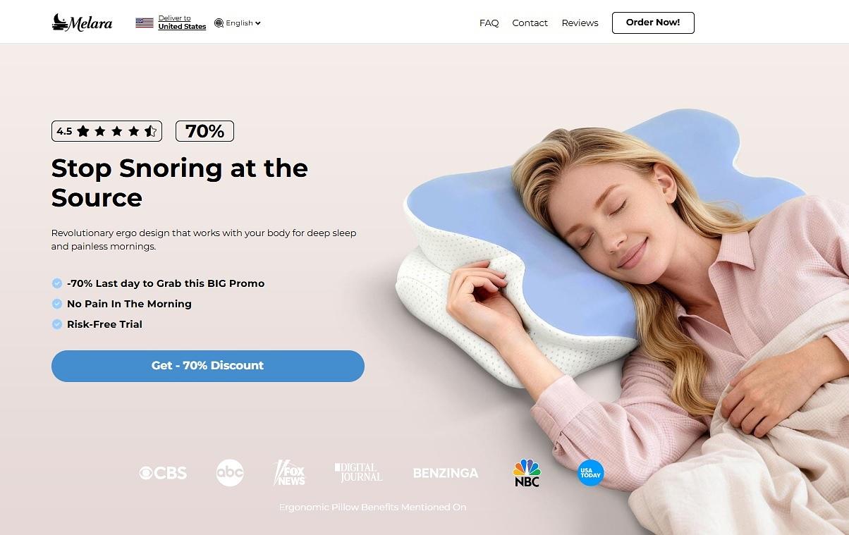 ImageJ - Melara Max Pillow Review 2026 &ndash; How It Works, Benefits, Features &  Where To Get It