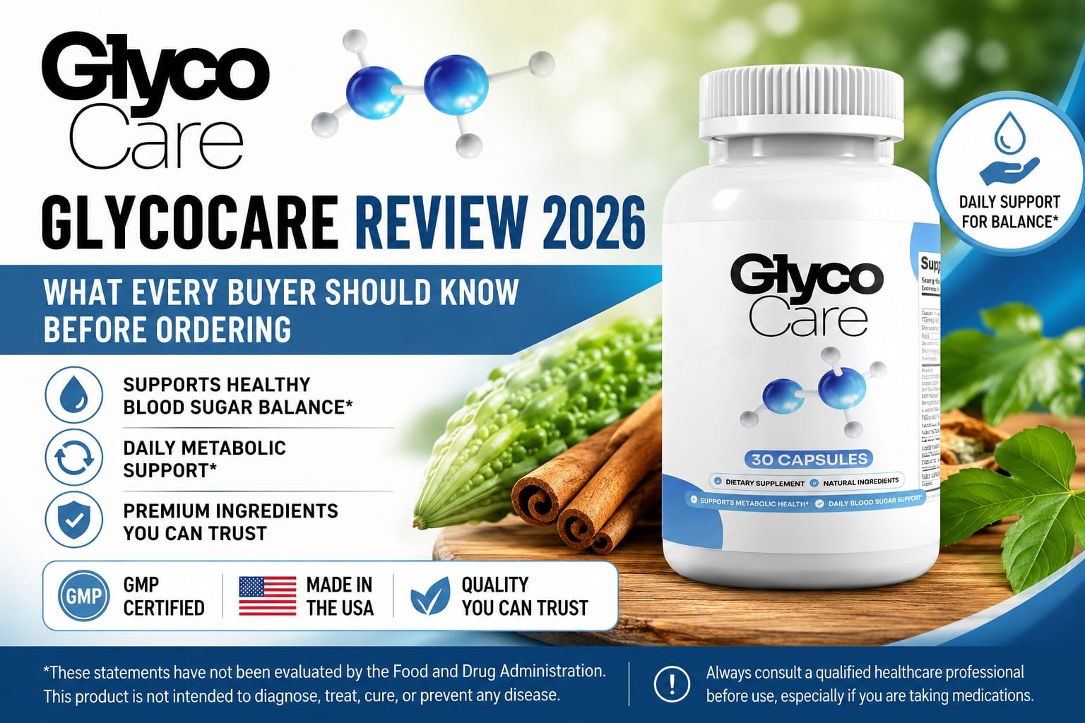 GlycoCare Review 2026: FDA Badge Correction, Drug Interactions & 12 Buyer  Checks