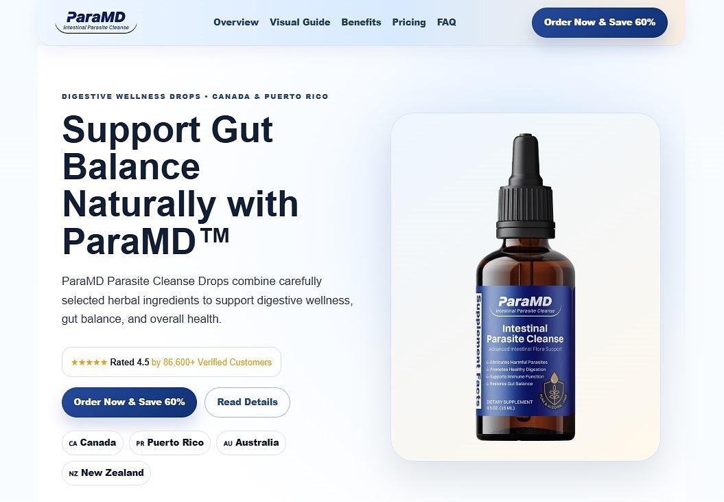 ParaMD Parasite Cleanse Herbal Formula &ndash; Benefits, Daily Use & Wellness  Support Guide | daddycow.com