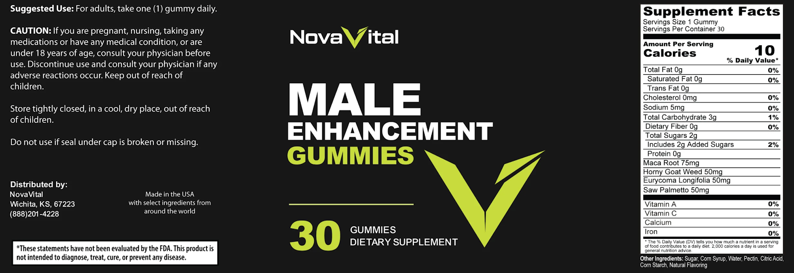 NovaVital Male Enhancement Gummies - official product NovaVital Male Enhancement Gummies - official product