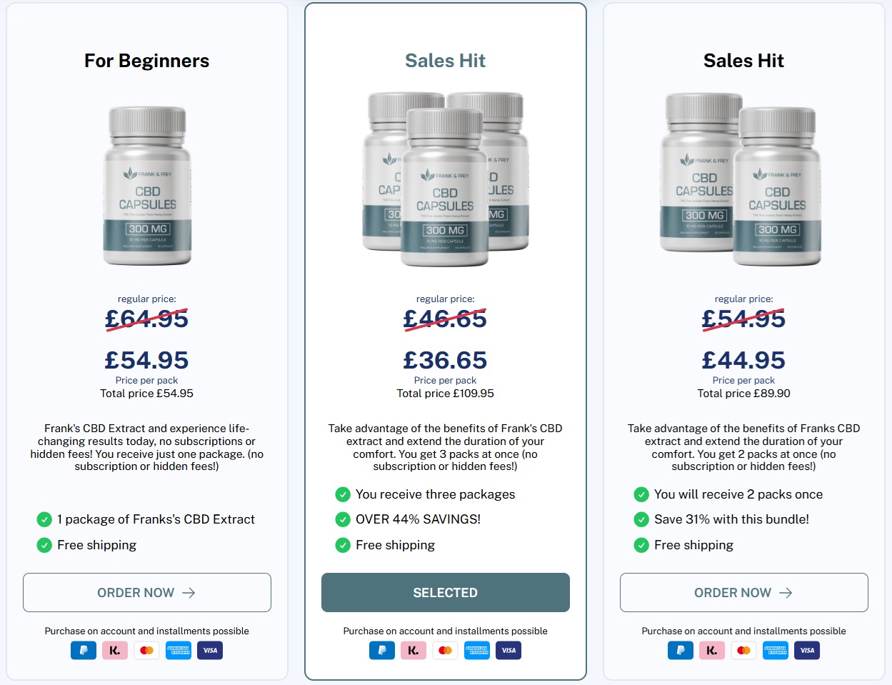 Frank Frey CBD Capsules UK Frank Frey CBD Capsules UK