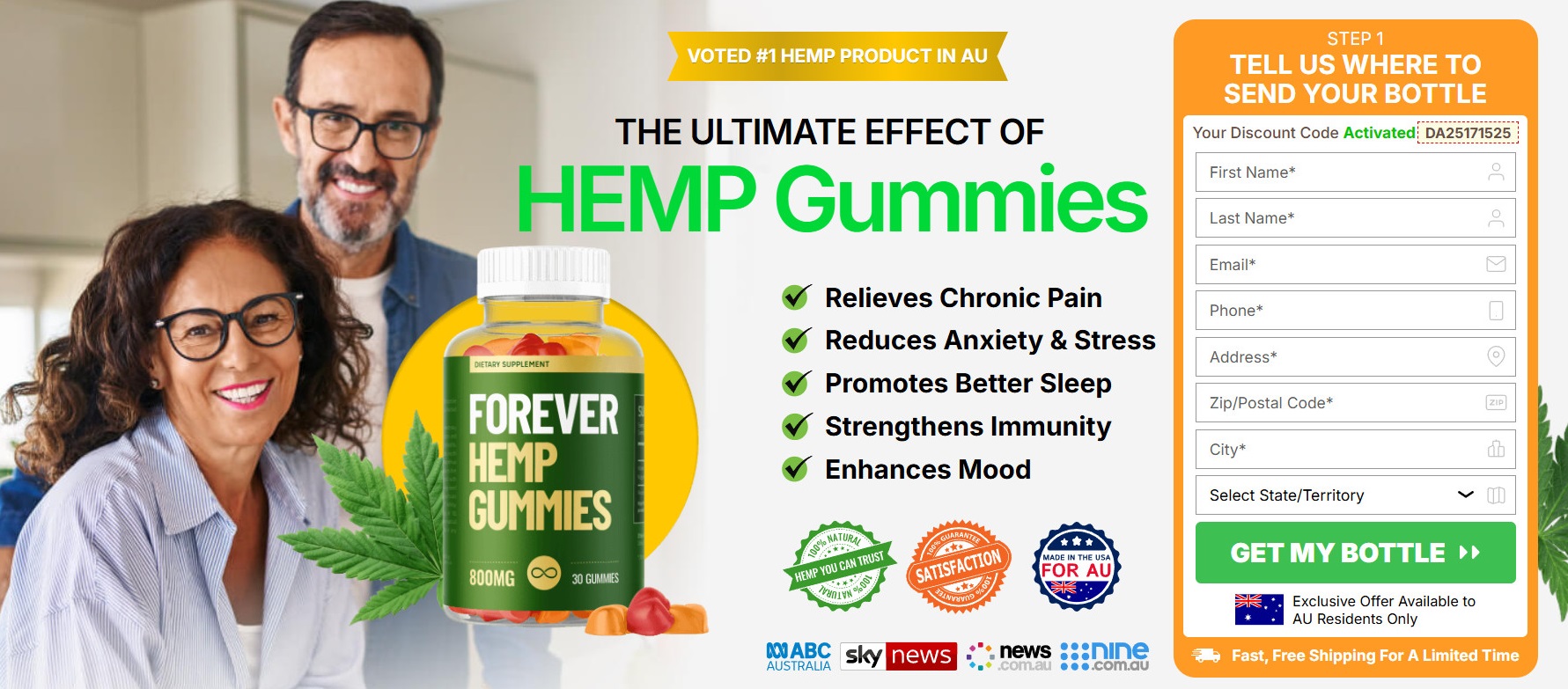 Forever Hemp Gummies AU, NZ Forever Hemp Gummies AU, NZ